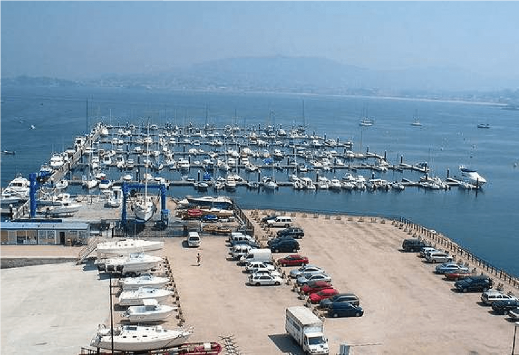 Marina in Baiona